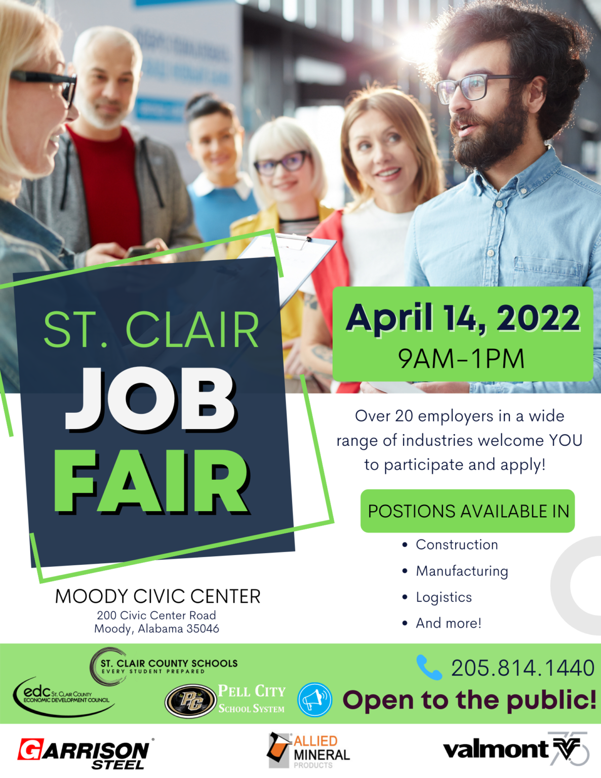 Essential Church School » St. Clair Job Fair